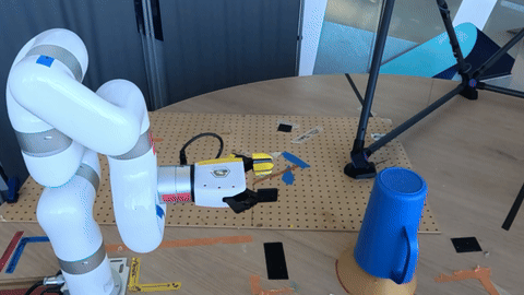 Xarm-7 Task-Space Obstacle Avoidance